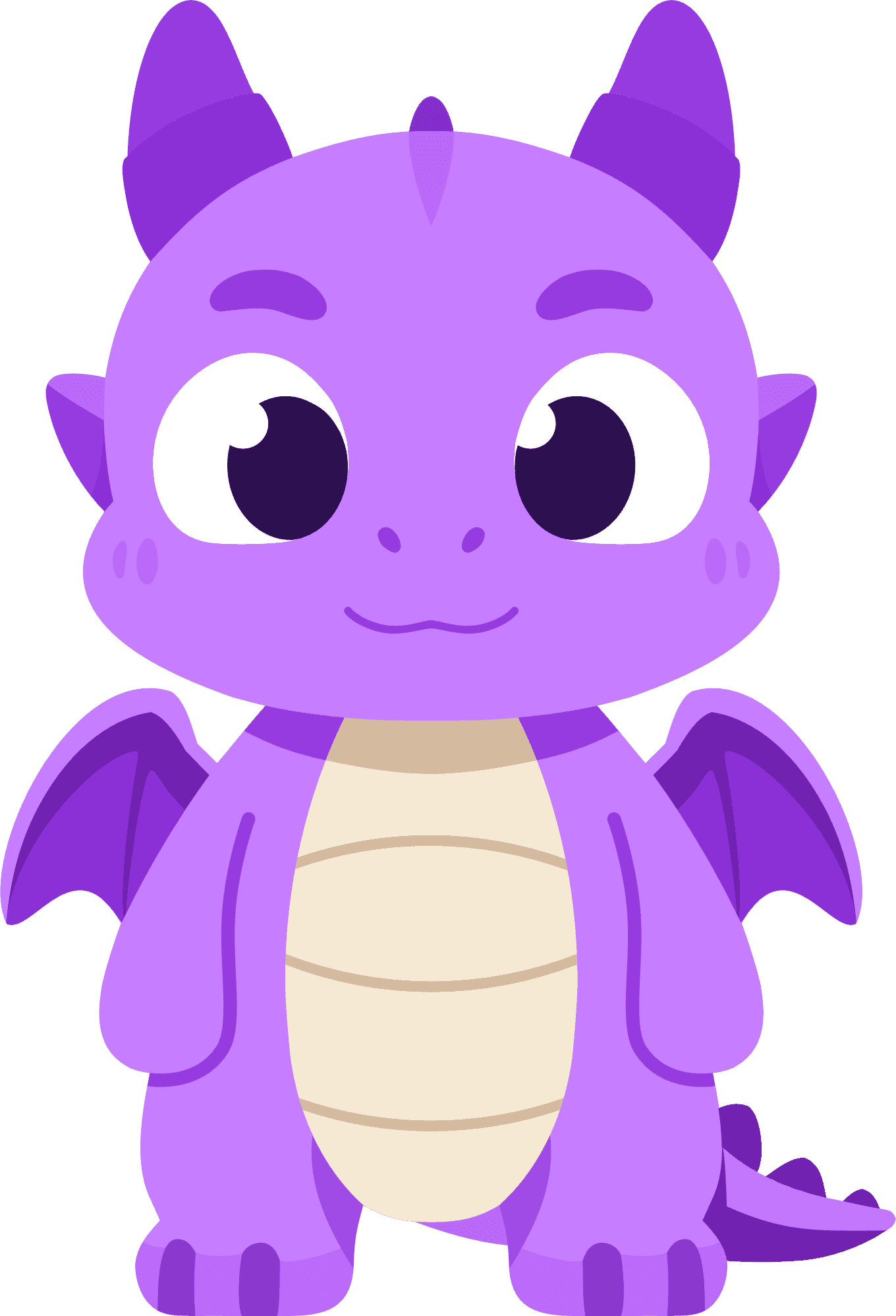 Pyri the dragon standing in the world she brings back to life